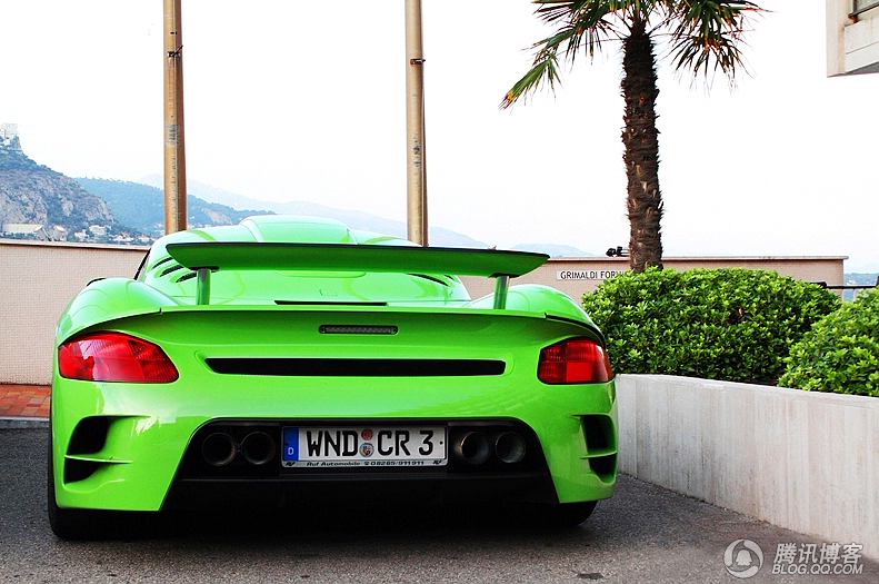 苹果绿保时捷RUF GTR-3590 / 作者:街边小妹 / 帖子ID:865