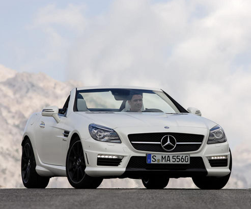 法兰克福车展前瞻：2012款奔驰SLK55 AMG742 / 作者:街边小妹 / 帖子ID:945