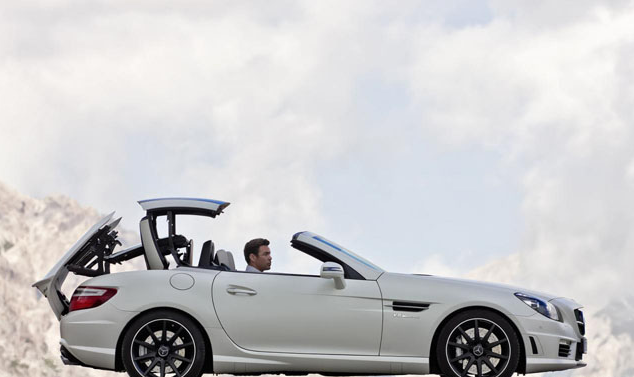 法兰克福车展前瞻：2012款奔驰SLK55 AMG346 / 作者:街边小妹 / 帖子ID:945