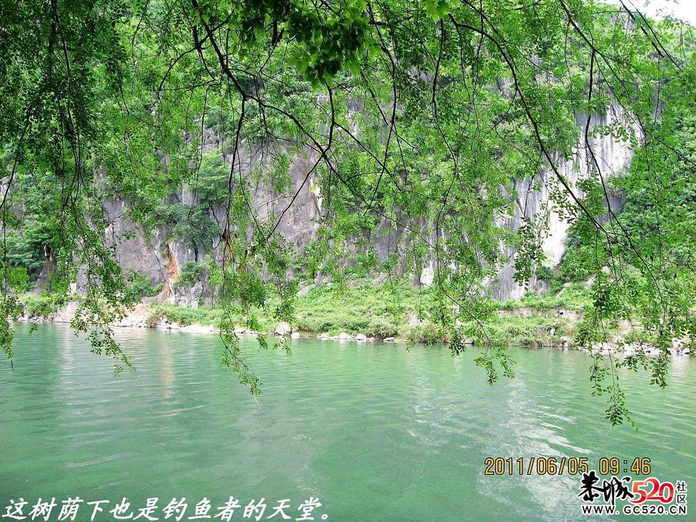 一个集钓鱼、游玩的好去处：寨山厄、石角庵。474 / 作者:平安大叔 / 帖子ID:2971