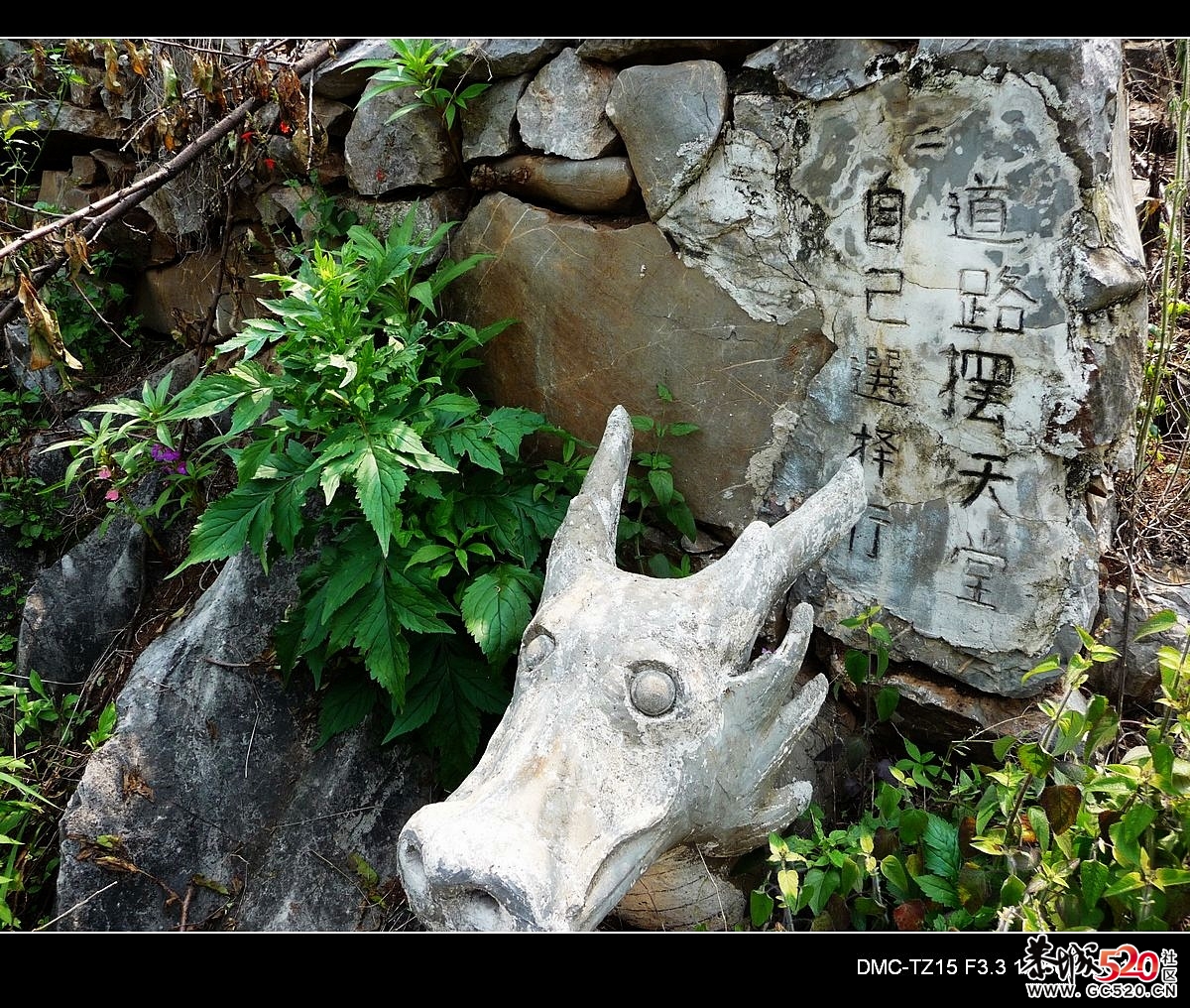 我县石角庵风景区旁的十二生肖石雕368 / 作者:平安大叔 / 帖子ID:3355
