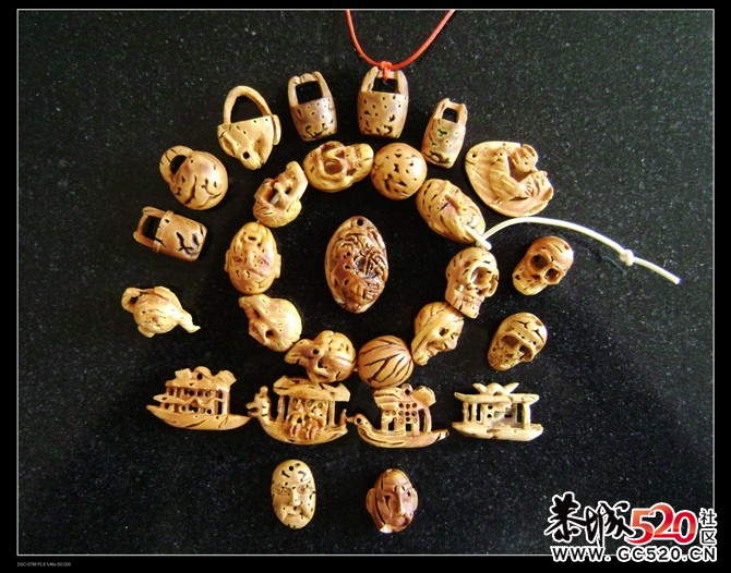 【更新】我的桃核雕刻364 / 作者:排散 / 帖子ID:3992