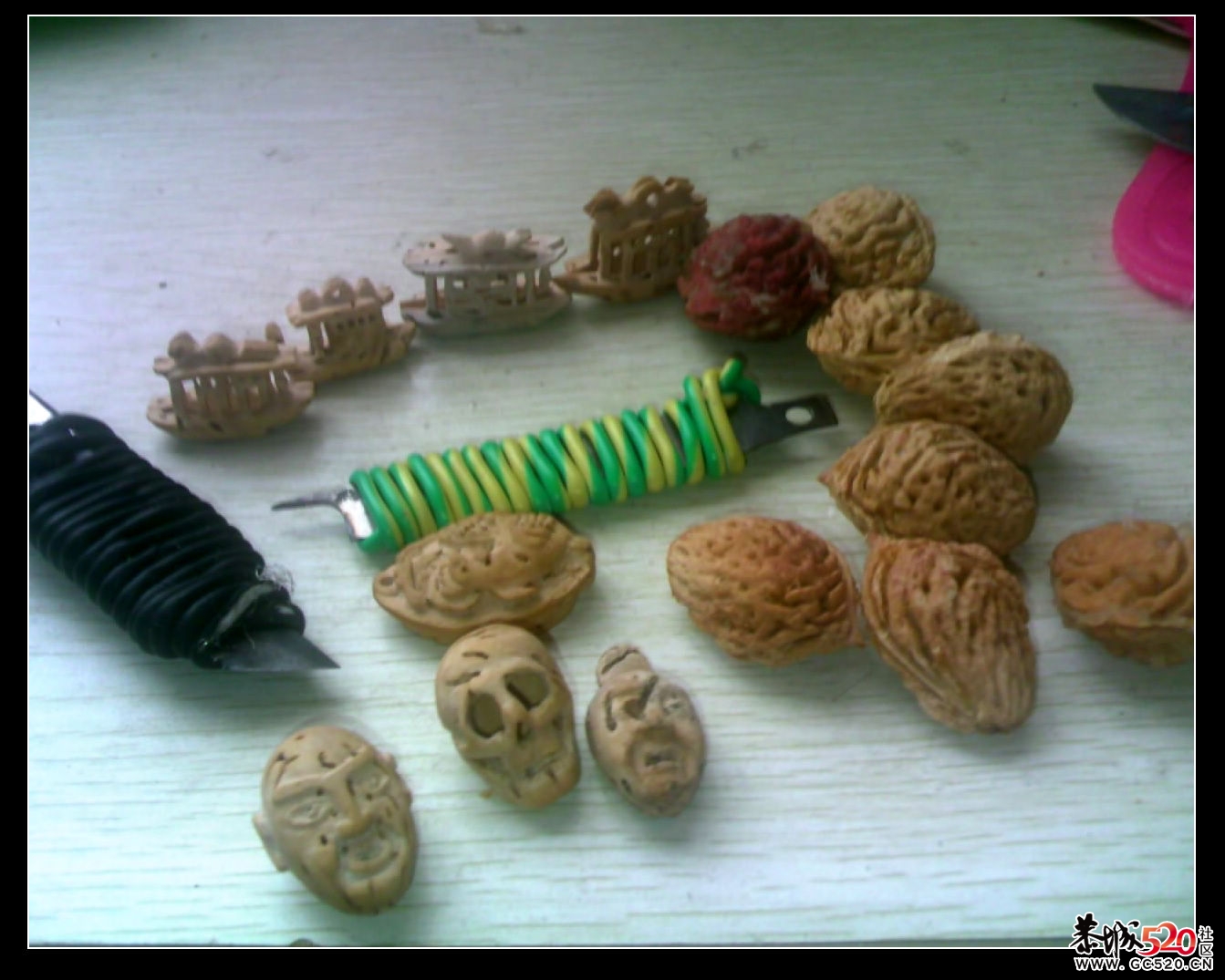 【更新】我的桃核雕刻545 / 作者:排散 / 帖子ID:3992