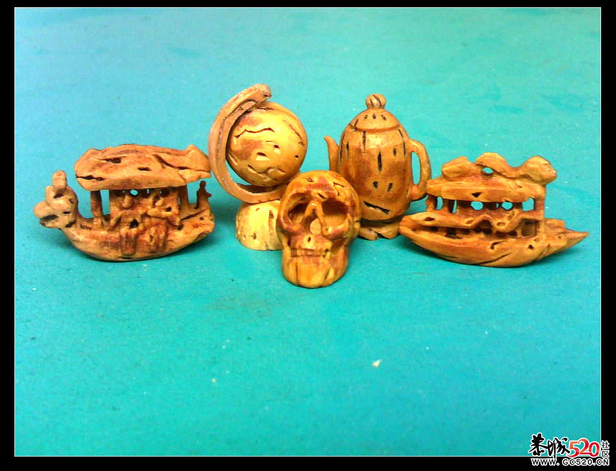 【更新】我的桃核雕刻114 / 作者:排散 / 帖子ID:3992