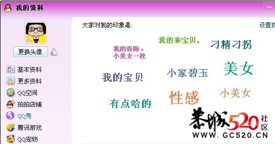 你的QQ好友对你是什么评价啊。。383 / 作者:小安 / 帖子ID:3820