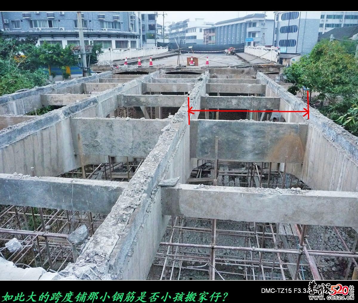 我县燕岩大桥桥面掀开后内部实图955 / 作者:平安大叔 / 帖子ID:5181