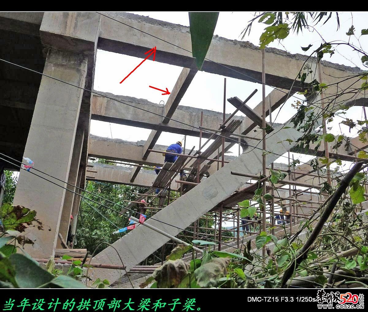 我县燕岩大桥桥面掀开后内部实图278 / 作者:平安大叔 / 帖子ID:5181