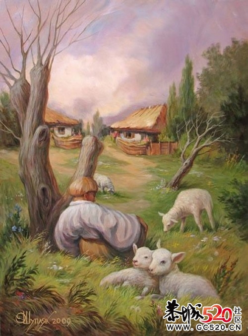 藏在画中的面庞418 / 作者:果冻 / 帖子ID:5604