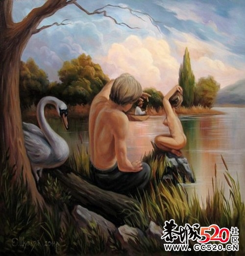 藏在画中的面庞197 / 作者:果冻 / 帖子ID:5604