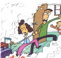 火灾中逃生自救常识198 / 作者:社区小编 / 帖子ID:7450