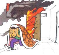 火灾中逃生自救常识545 / 作者:社区小编 / 帖子ID:7450