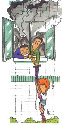 火灾中逃生自救常识316 / 作者:社区小编 / 帖子ID:7450