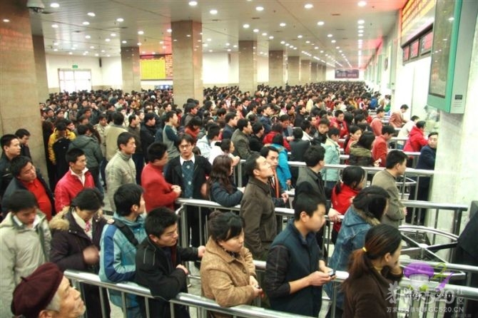 可怕的春运来了 各地提前涌动春运潮324 / 作者:勇哥 / 帖子ID:7894