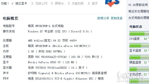 自用电脑一台转让！1600元！不接刀！！！！152 / 作者:星想事成 / 帖子ID:7877