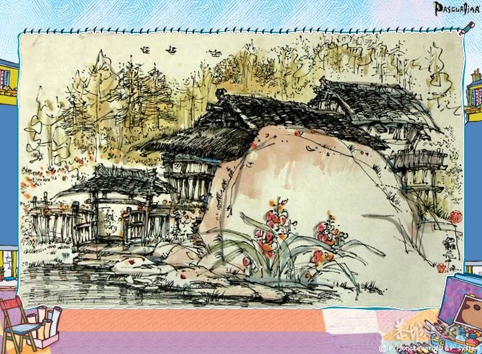 我与画家罗克中合影717 / 作者:平安大叔 / 帖子ID:8837