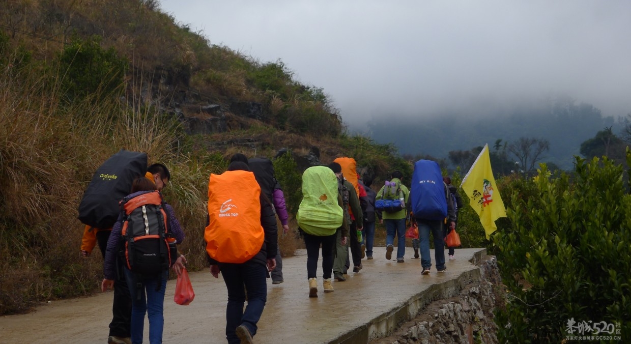 桂林领航户外与恭城520社区驴友露营石口村385 / 作者:小紫 / 帖子ID:9188