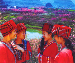 2005第三届桃花节 千名瑶妹聚瑶乡21 / 作者:火星娃崽 / 帖子ID:9501