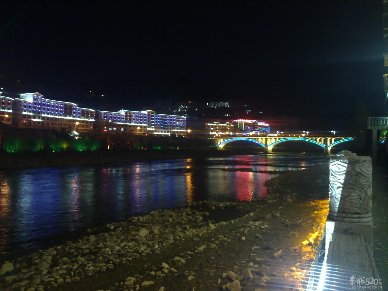 在龙胜县城拍的夜景274 / 作者:金网 / 帖子ID:11146