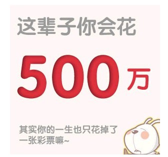 你想知道你这辈子会花多少钱吗？进来试试看158 / 作者:小安 / 帖子ID:12391