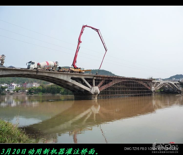 恭城燕岩大桥维修、加固工地现场。500 / 作者:平安大叔 / 帖子ID:13472