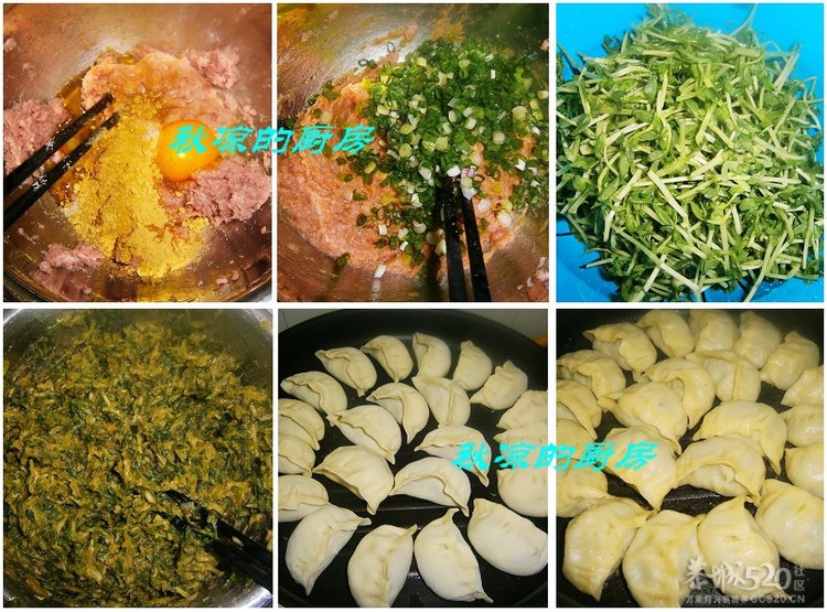 清爽不腻的猪肉豆苗煎饺659 / 作者:翠峰紫阳 / 帖子ID:15921