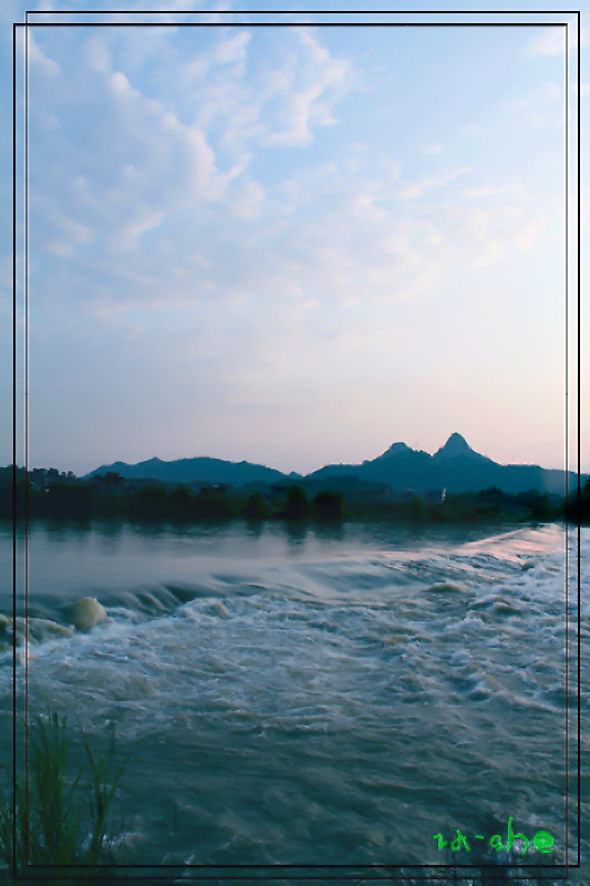 茶江晚景318 / 作者:瑶乡看兰 / 帖子ID:17997