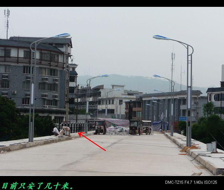 恭城燕岩大桥新栏杆雏型。794 / 作者:平安大叔 / 帖子ID:18733