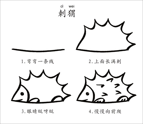 带儿歌的简笔画508 / 作者:小雨点 / 帖子ID:21010
