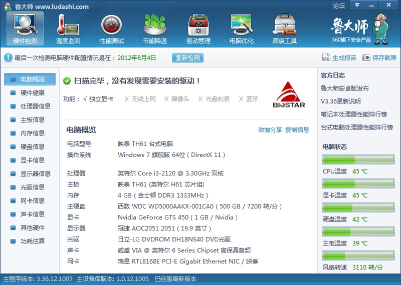准备配台电脑4300左右 请高手进来关注一下852 / 作者:爱迩美全屋定制 / 帖子ID:27005