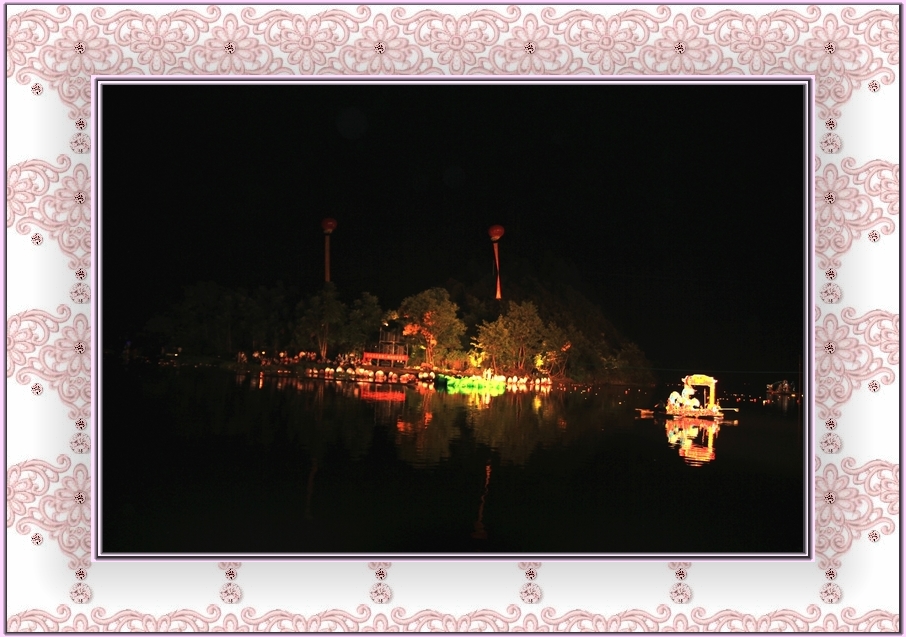 恭城龙虎关第二届河灯文化节场景738 / 作者:Ω云中鹤Ω / 帖子ID:38052