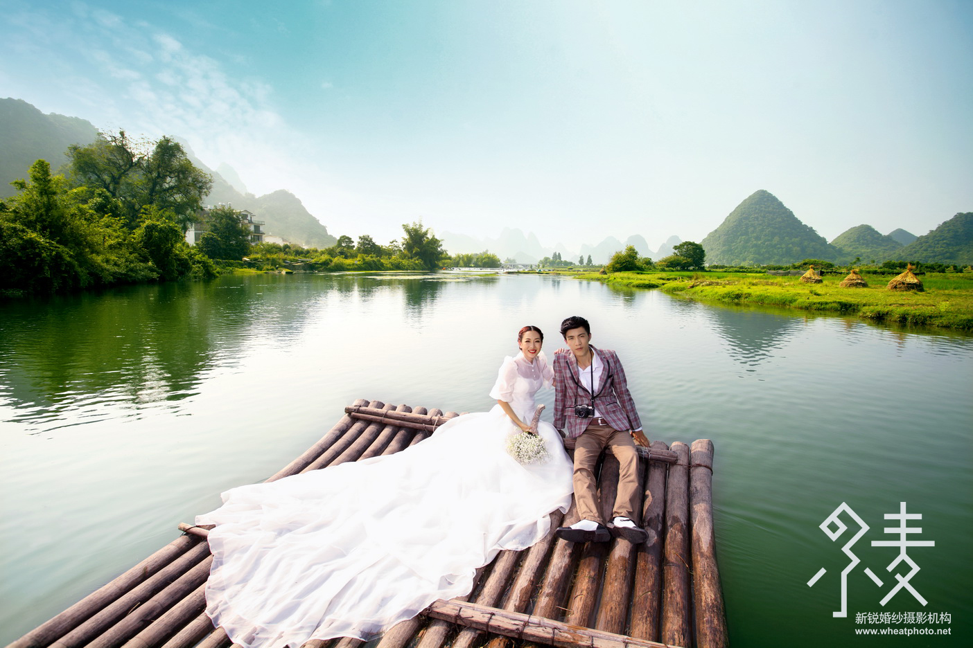 遇龙河婚纱外景 留住幸福时刻451 / 作者:桂林小麦摄影 / 帖子ID:55822