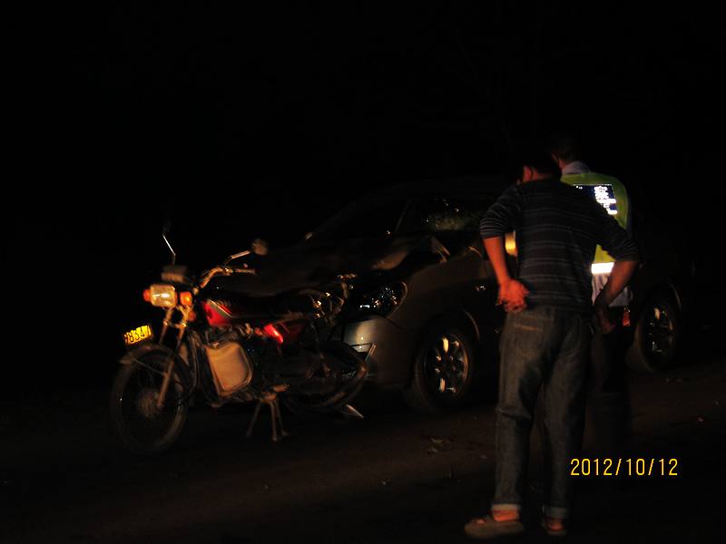 广东归来，偶遇莲花路段蜈蚣岭车祸现场【有图】170 / 作者:恭城人 / 帖子ID:56720