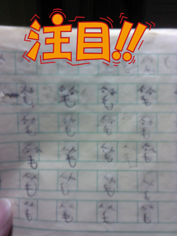 雷人的笔字90 / 作者:亚利布达 / 帖子ID:56783