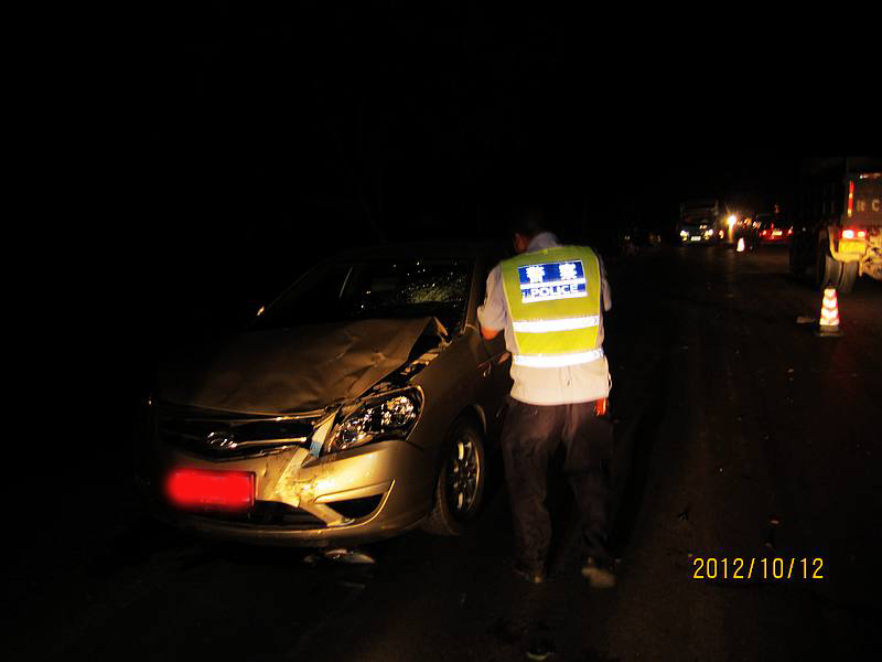 广东归来，偶遇莲花路段蜈蚣岭车祸现场【有图】728 / 作者:恭城人 / 帖子ID:56720