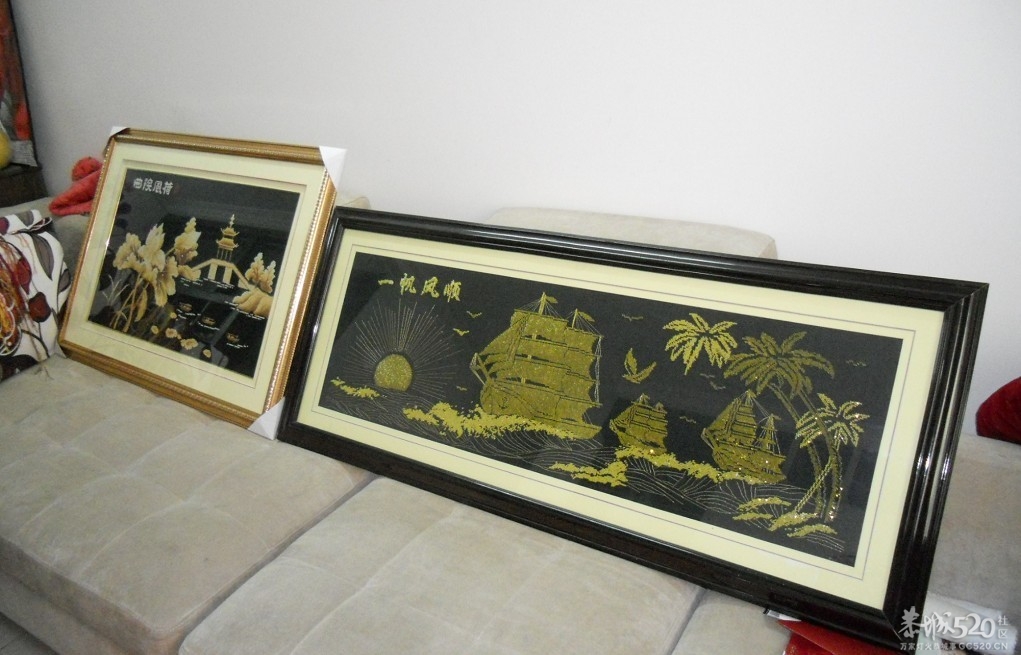 出售2幅十字绣成品 送礼佳品哦！704 / 作者:星想事成 / 帖子ID:59839