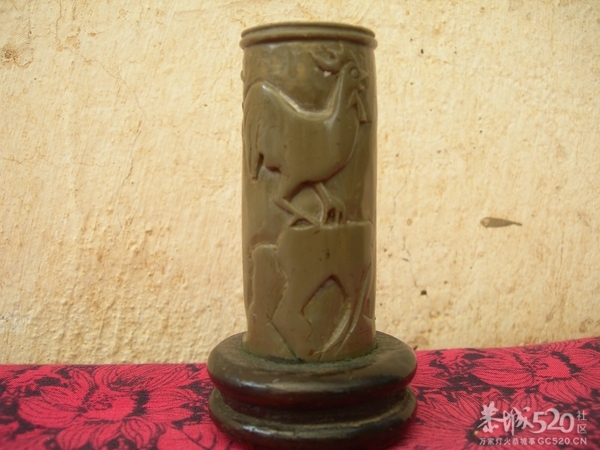 我在一截塑料管上的雕刻785 / 作者:暮云春树 / 帖子ID:61412