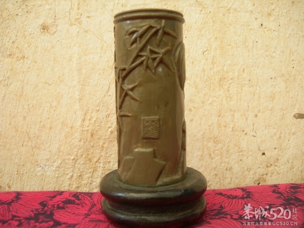 我在一截塑料管上的雕刻51 / 作者:暮云春树 / 帖子ID:61412