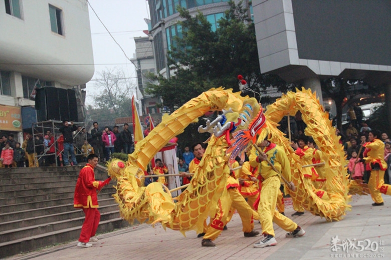 广场舞龙舞狮给大家拜年了··306 / 作者:开心~~迷茫 / 帖子ID:61479