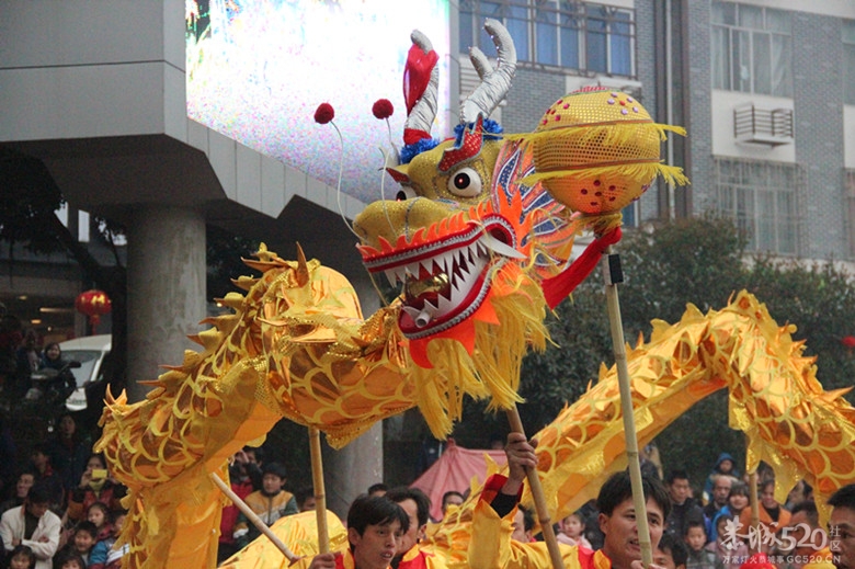 广场舞龙舞狮给大家拜年了··421 / 作者:开心~~迷茫 / 帖子ID:61479