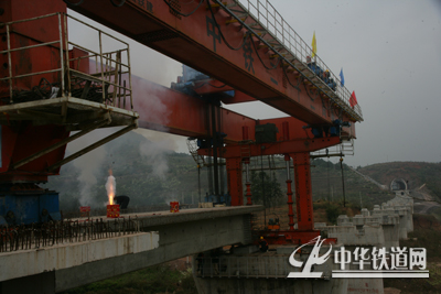 中铁二十三局贵广铁路恭城段提前架梁214 / 作者:茶城路人 / 帖子ID:63677