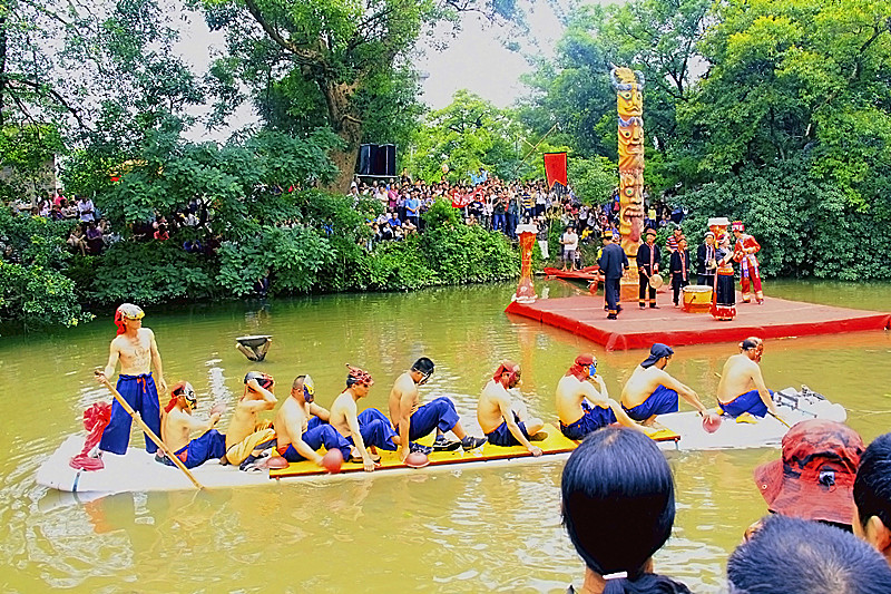 竹排拨河433 / 作者:瑶乡看兰 / 帖子ID:68308