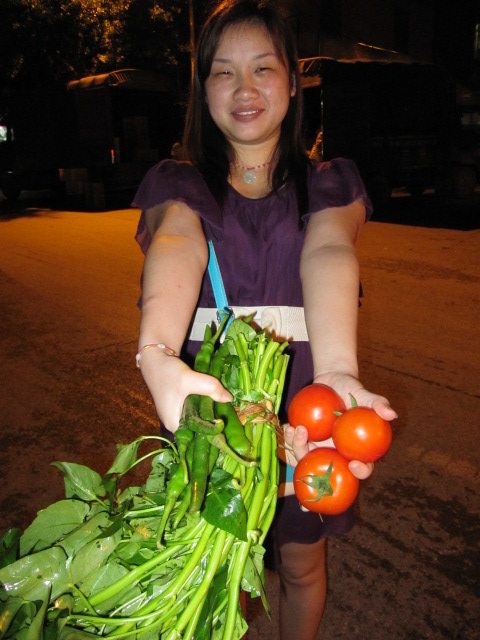 恭城的蔬菜早市103 / 作者:容容 / 帖子ID:68392