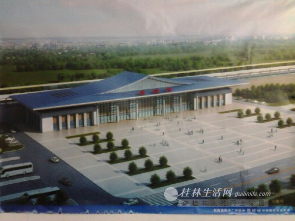 贵广高铁恭城车站：建筑面积规划5000平方米482 / 作者:家在瑶乡 / 帖子ID:93604