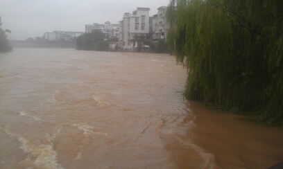 受台风影响天天下雨，茶江涨水了可得注意了829 / 作者:珍惜 / 帖子ID:94302