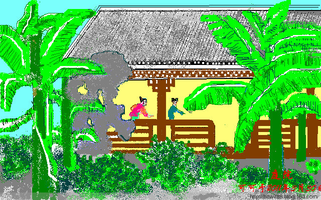 我的涂鸦——庭院609 / 作者:可可 / 帖子ID:94305