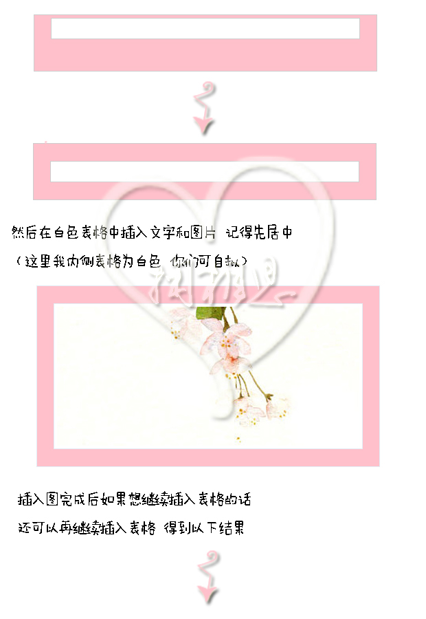 【丽儿专属】表格排版教程。670 / 作者:麗児mmmmm / 帖子ID:94372