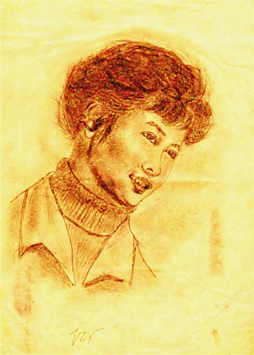 我的涂鸦——人像486 / 作者:可可 / 帖子ID:94528