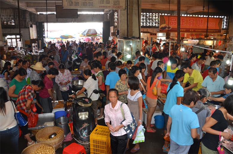 【今日话题】 中秋佳节  市民菜市场买菜忙430 / 作者:北辰 / 帖子ID:95836