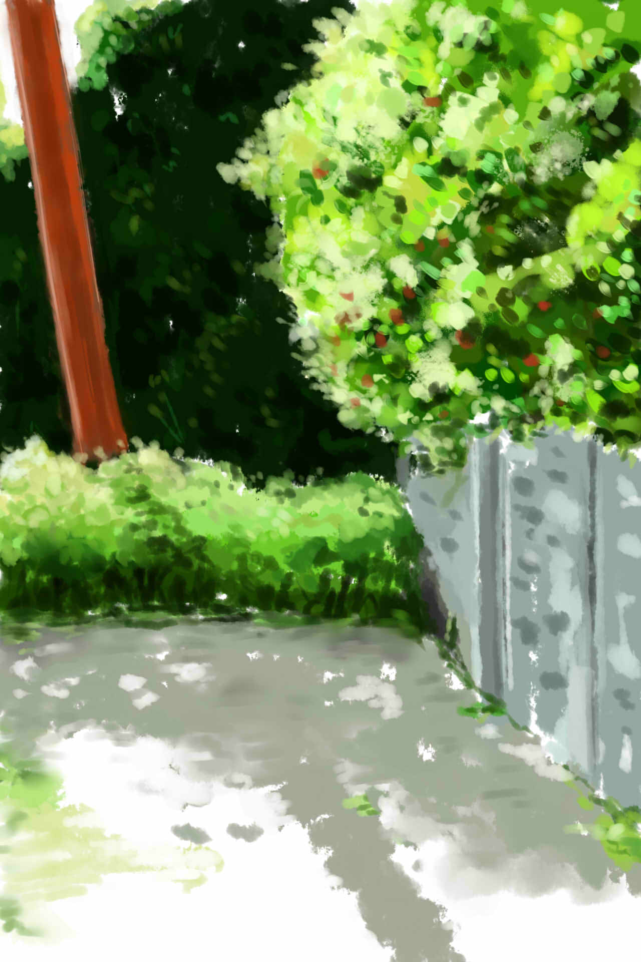 我的涂鸦——水库边上人家529 / 作者:萝卜酸送粥 / 帖子ID:97007