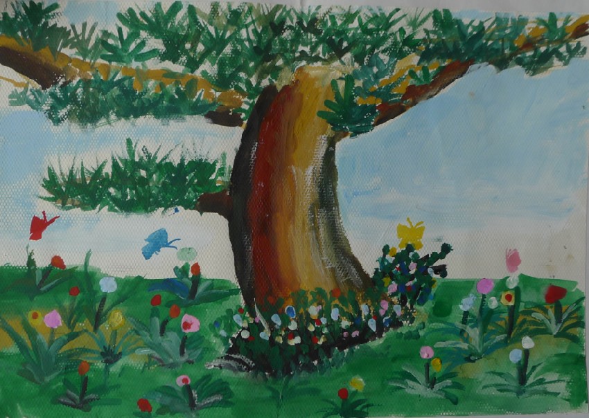 童真是一副想象的画（14）531 / 作者:晚上的蜻蜓 / 帖子ID:97665